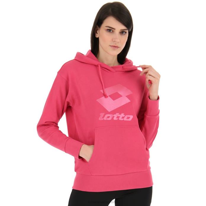 SMART W II SWEAT HD FT FUCHSIA ROSE Lotto Woman Apparel 0Z6F830