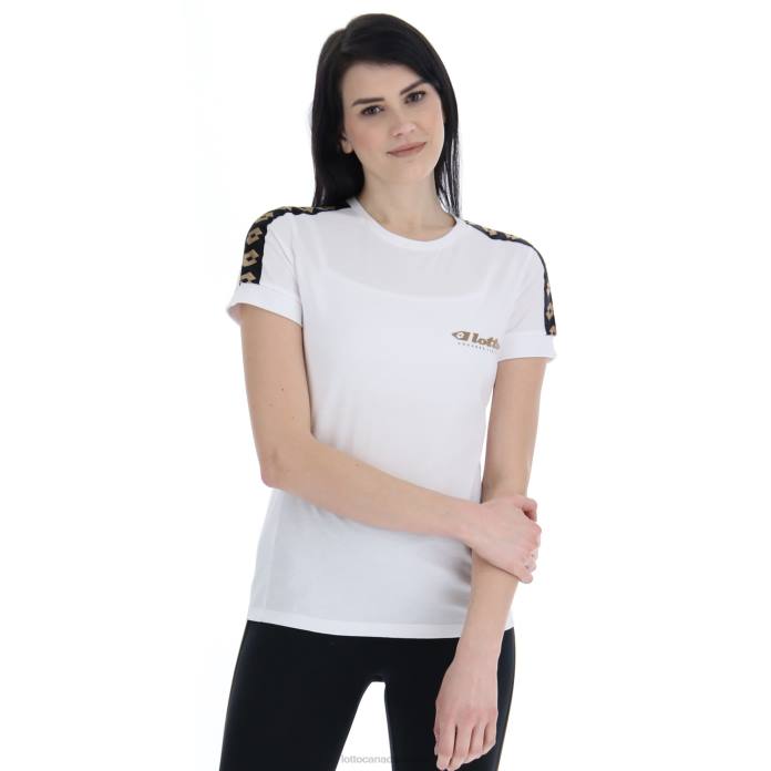 ATHLETICA CLASSIC W IV TEE JS BRIGHT WHITE Lotto Woman Apparel 0Z6F900