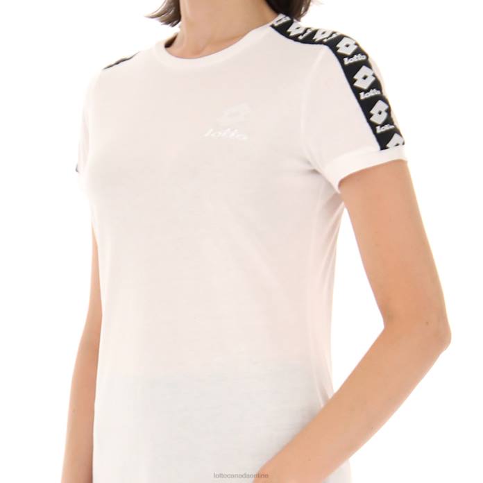 ATHLETICA ICON W TEE BRIGHT WHITE Lotto Woman Apparel 0Z6F890