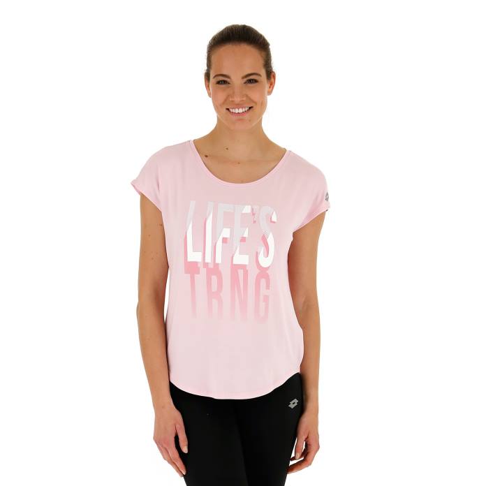 DINAMICO W TEE VI SPORTS Lotto Woman Apparel 0Z6F1048