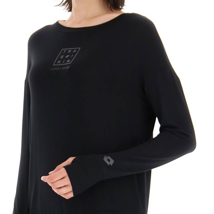 DINAMICO W VII TEE LS SPORTS Lotto Woman Apparel 0Z6F888
