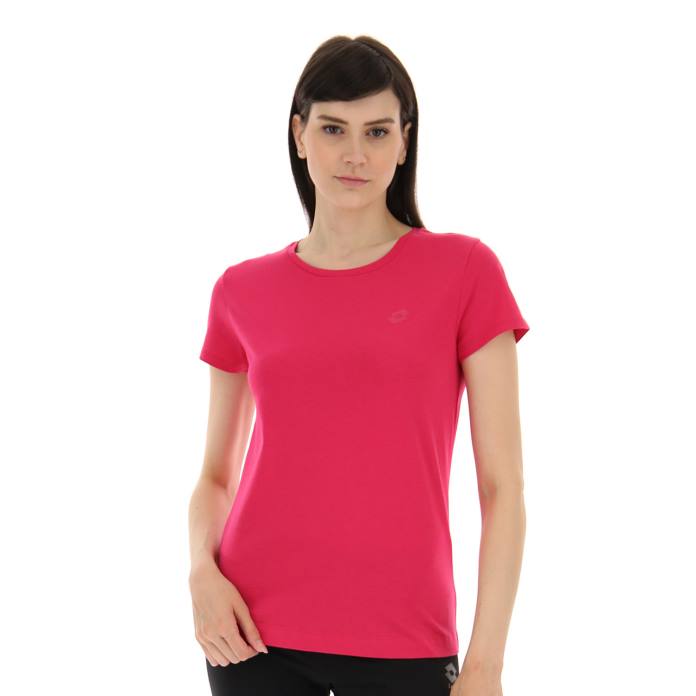 MSC W TEE GLAMOUR PINK Lotto Woman Apparel 0Z6F883