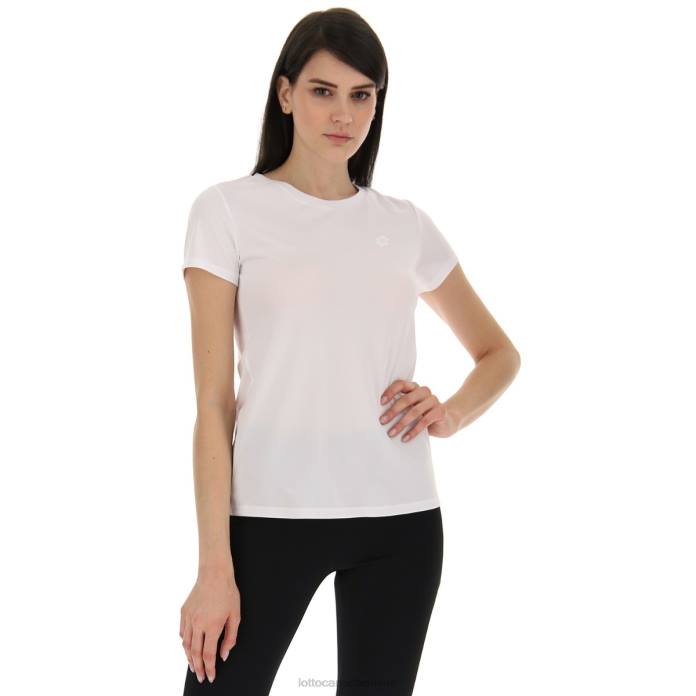 MSP W TEE BRIGHT WHITE Lotto Woman Apparel 0Z6F909