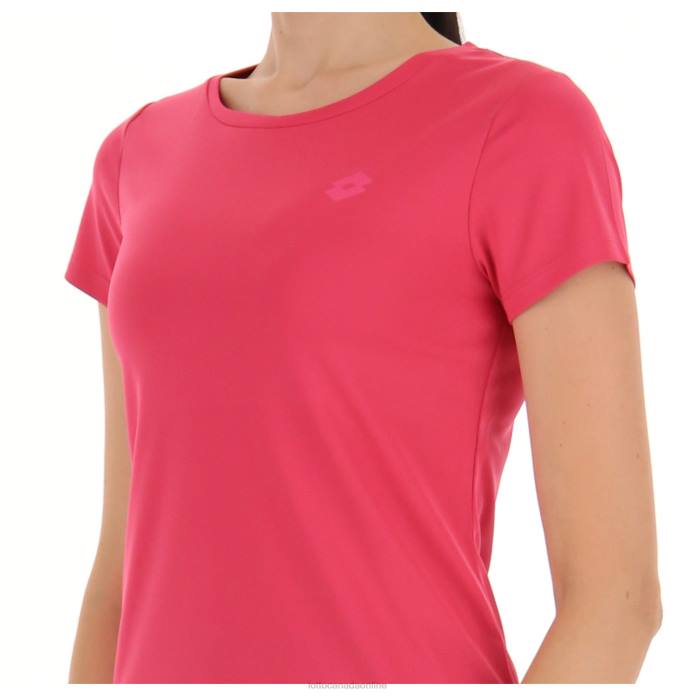 MSP W TEE GLAMOUR PINK Lotto Woman Apparel 0Z6F910
