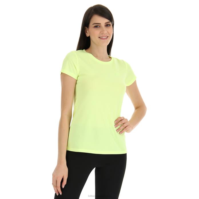 MSP W TEE YELLOW NEON Lotto Woman Apparel 0Z6F911