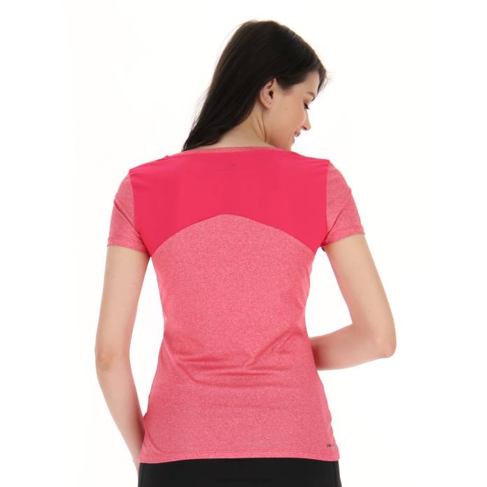 RUN FIT W TEE MEL GLAMOUR PINK Lotto Woman Apparel 0Z6F912
