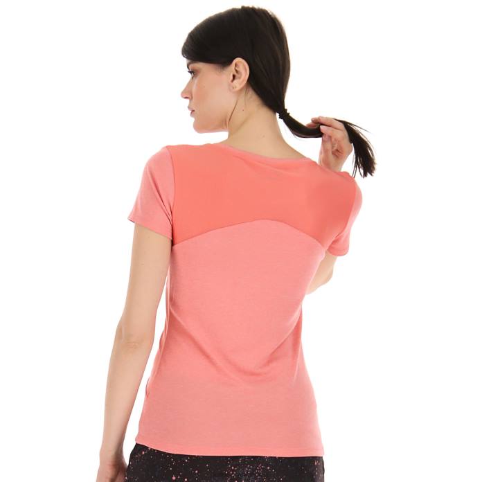 RUN FIT W TEE MEL TEA ROSE Lotto Woman Apparel 0Z6F881