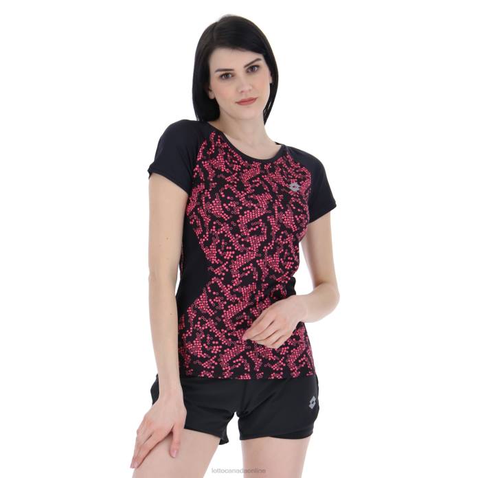 RUN&FIT W TEE PRT4 PL SPORTS Lotto Woman Apparel 0Z6F935