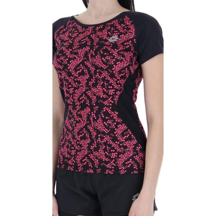 RUN&FIT W TEE PRT4 PL SPORTS Lotto Woman Apparel 0Z6F935