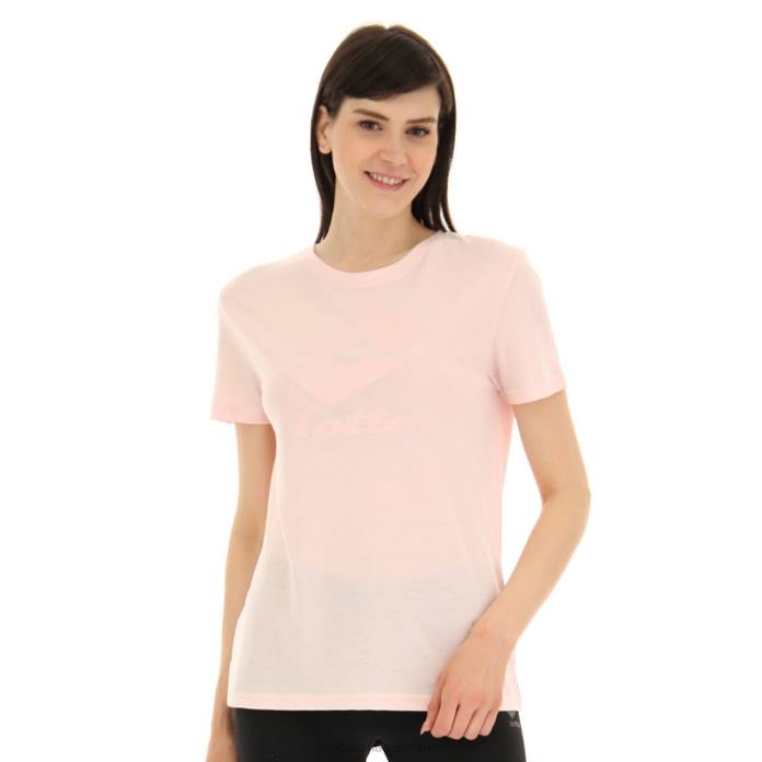 SMART W III TEE BARELY PINK Lotto Woman Apparel 0Z6F920