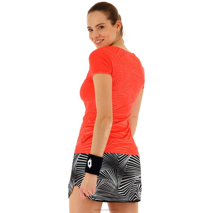 SUPERRAPIDA W III TEE PL SPORTS Lotto Woman Apparel 0Z6F940