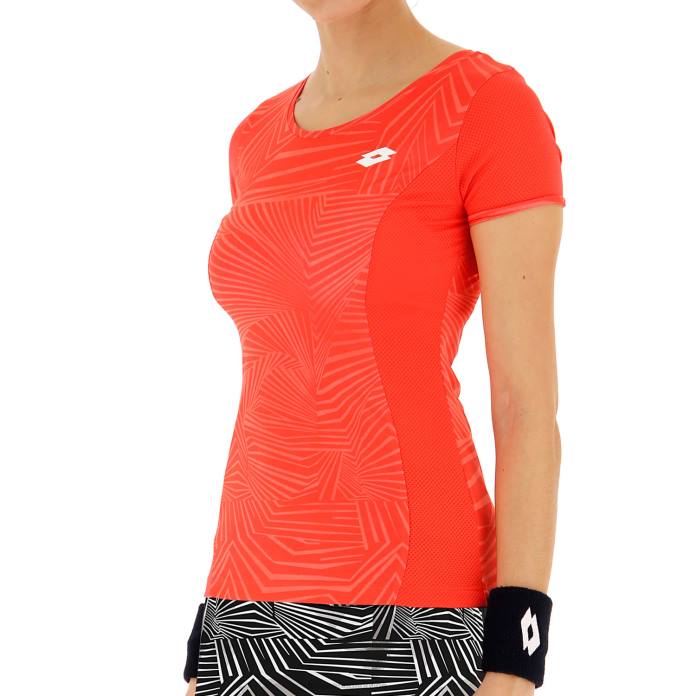 SUPERRAPIDA W III TEE PL SPORTS Lotto Woman Apparel 0Z6F940