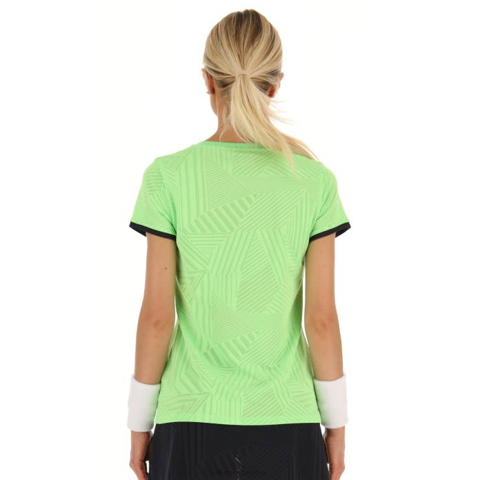 SUPERRAPIDA W V TEE GREEN APPLE NEO Lotto Woman Apparel 0Z6F931