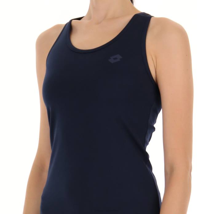 MSP W TANK NAVY BLUE Lotto Woman Apparel 0Z6F978