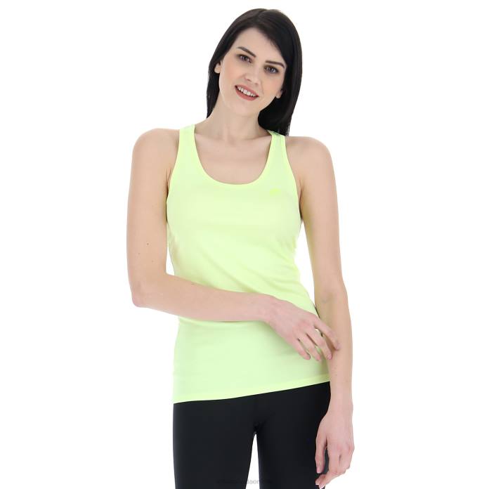MSP W TANK YELLOW NEON Lotto Woman Apparel 0Z6F979