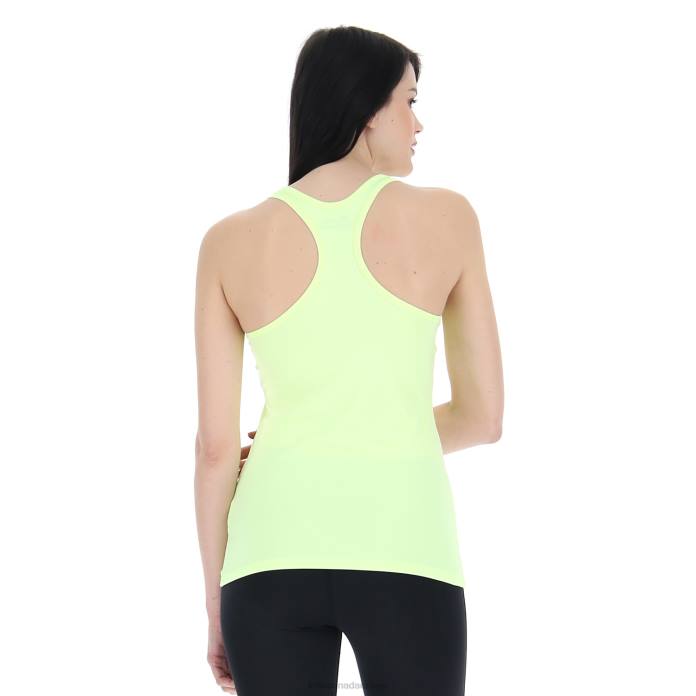 MSP W TANK YELLOW NEON Lotto Woman Apparel 0Z6F979