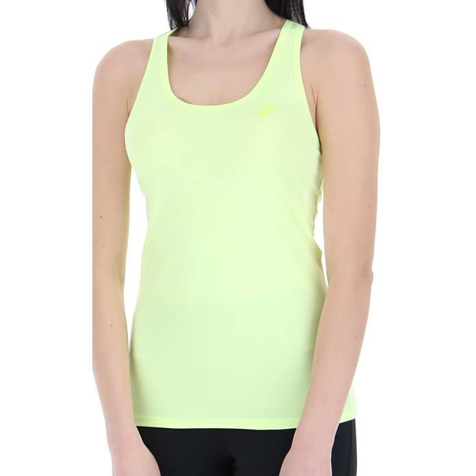 MSP W TANK YELLOW NEON Lotto Woman Apparel 0Z6F979