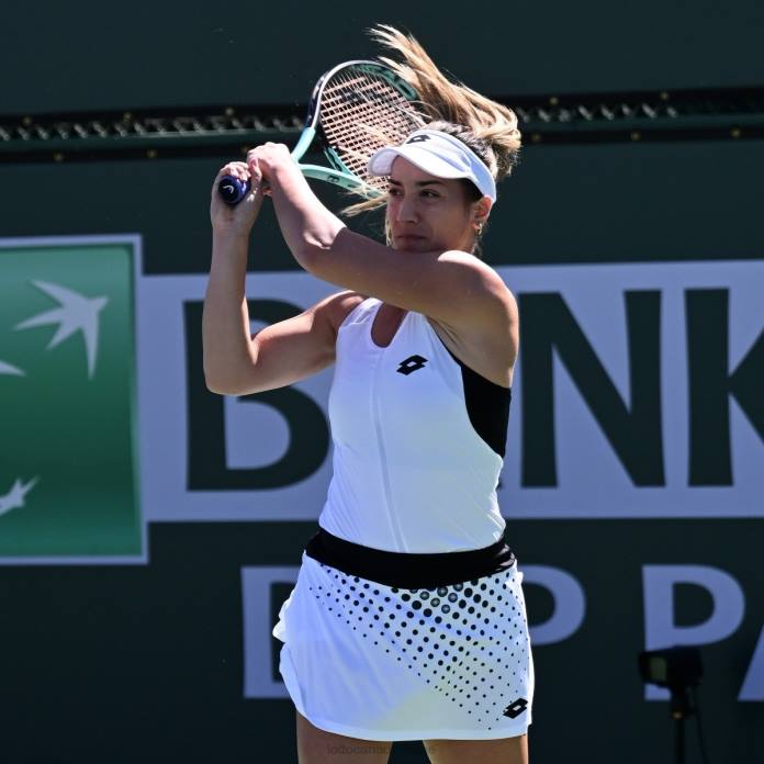 TOP W IV TANK 1 BRIGHT WHITE/ALL BLACK Lotto Woman Apparel 0Z6F985