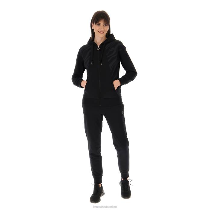 SUIT MIATA W VII ALL BLACK Lotto Woman Apparel 0Z6F951