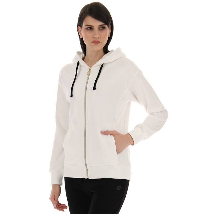 SUIT MIATA W VI CANDY WHITE/ALL BLACK Lotto Woman Apparel 0Z6F947