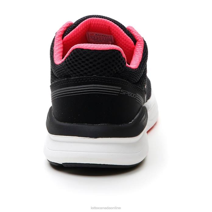 SPEEDRIDE 600 XI W ALL BLACK/GRAVITY TITAN Lotto Woman Shoes 0Z6F802