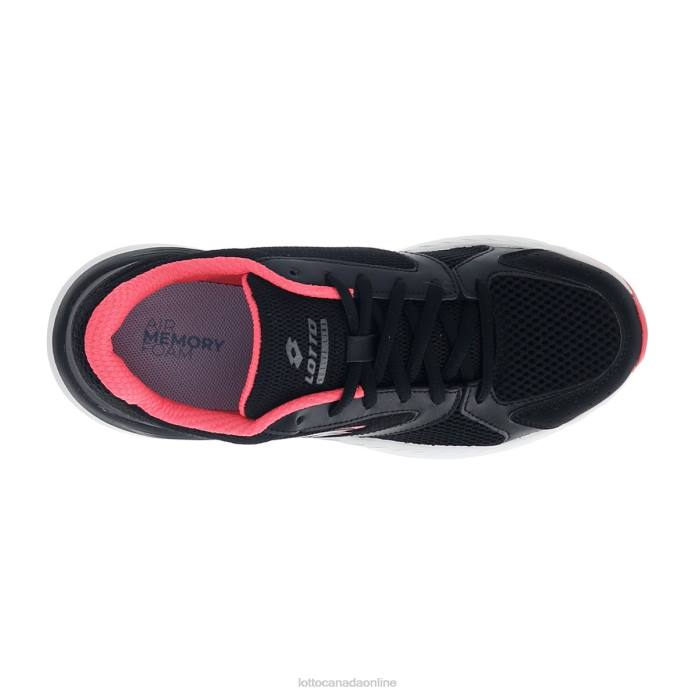 SPEEDRIDE 600 XI W ALL BLACK/GRAVITY TITAN Lotto Woman Shoes 0Z6F802