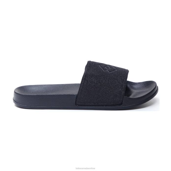GAYA SLIDE W ALL BLACK Lotto Woman Shoes 0Z6F808