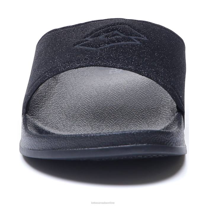 GAYA SLIDE W ALL BLACK Lotto Woman Shoes 0Z6F808