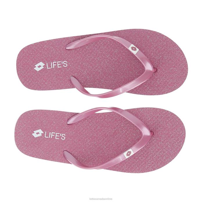 HIVA FLIP II GLITTER W CASHMERE ROS MT Lotto Woman Shoes 0Z6F814