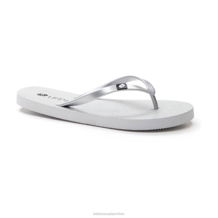 HIVA FLIP II GLITTER W SILVER METAL 2 Lotto Woman Shoes 0Z6F813