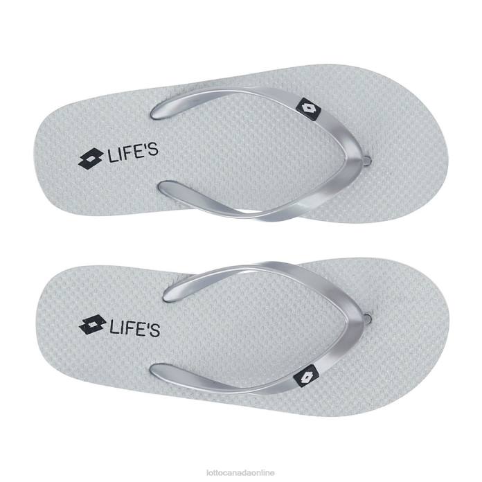 HIVA FLIP II GLITTER W SILVER METAL 2 Lotto Woman Shoes 0Z6F813