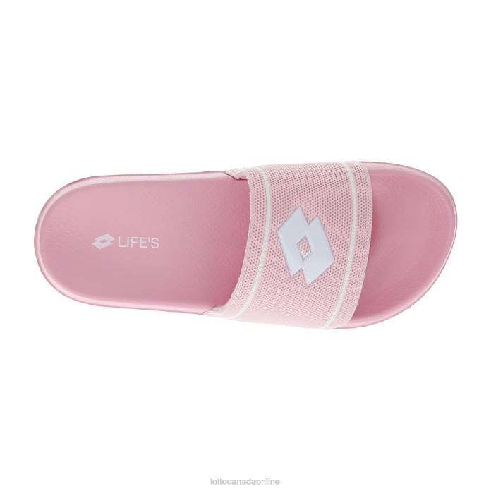 MOKU W CORAL BLUSH/ALL WHITE Lotto Woman Shoes 0Z6F807