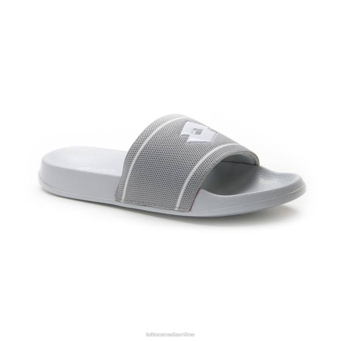 MOKU W VAPOR GRAY/ALL WHITE Lotto Woman Shoes 0Z6F806