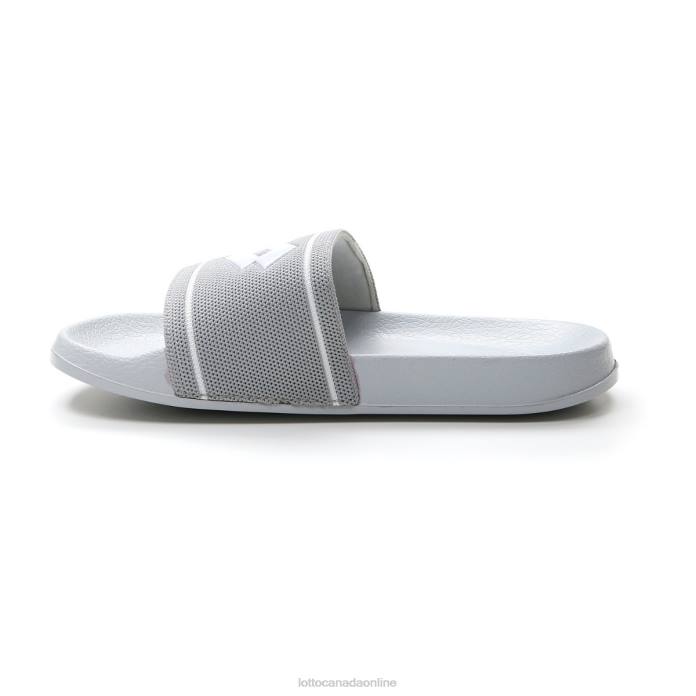 MOKU W VAPOR GRAY/ALL WHITE Lotto Woman Shoes 0Z6F806