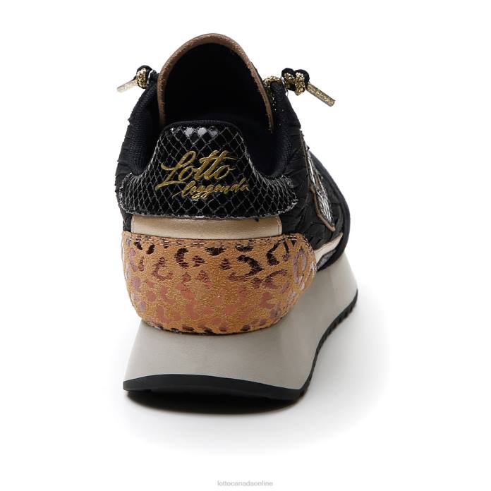 WEDGE LEOPARD W SPORTS Lotto Woman Shoes 0Z6F698