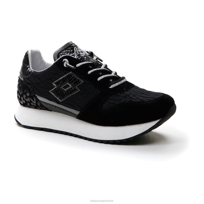 WEDGE W ALL BLACK/GRAVITY TITAN Lotto Woman Shoes 0Z6F699