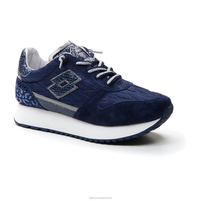 WEDGE W DRESS BLUE/GRAVITY TITAN Lotto Woman Shoes 0Z6F700