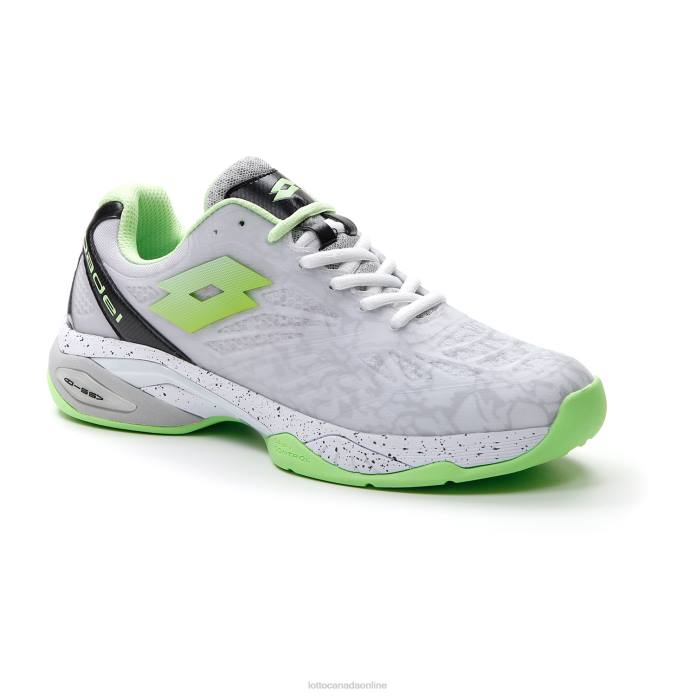 SUPERRAPIDA 200 III W ALL WHITE/GREEN APPLE NEO Lotto Woman Shoes 0Z6F778