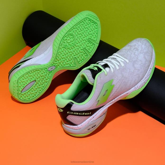 SUPERRAPIDA 200 III W ALL WHITE/GREEN APPLE NEO Lotto Woman Shoes 0Z6F778