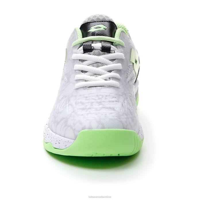 SUPERRAPIDA 200 III W ALL WHITE/GREEN APPLE NEO Lotto Woman Shoes 0Z6F778