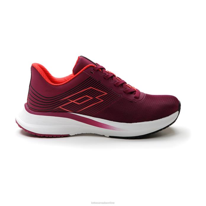 SPEEDEVO 700 II W PURPLE 228/RED FLUO/ALL BLACK Lotto Woman Shoes 0Z6F796