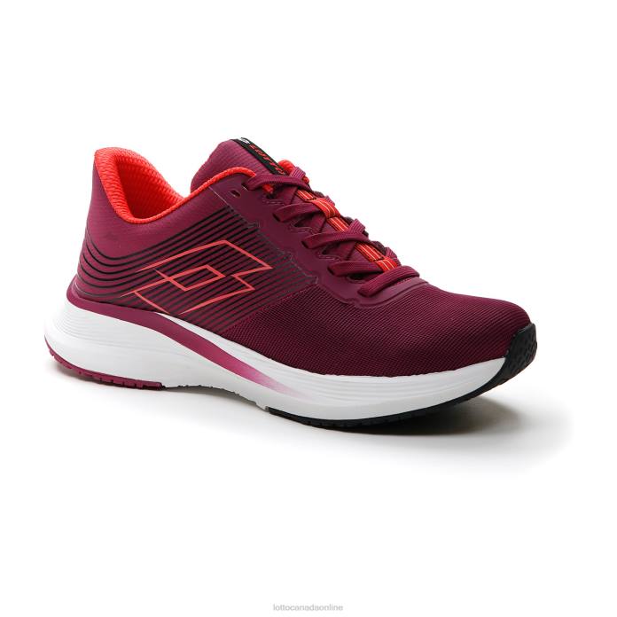 SPEEDEVO 700 II W PURPLE 228/RED FLUO/ALL BLACK Lotto Woman Shoes 0Z6F796