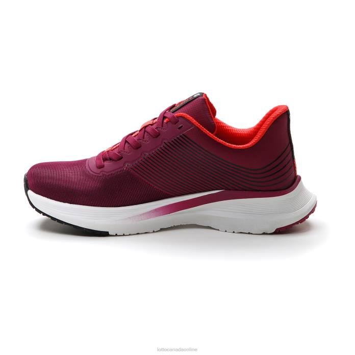 SPEEDEVO 700 II W PURPLE 228/RED FLUO/ALL BLACK Lotto Woman Shoes 0Z6F796