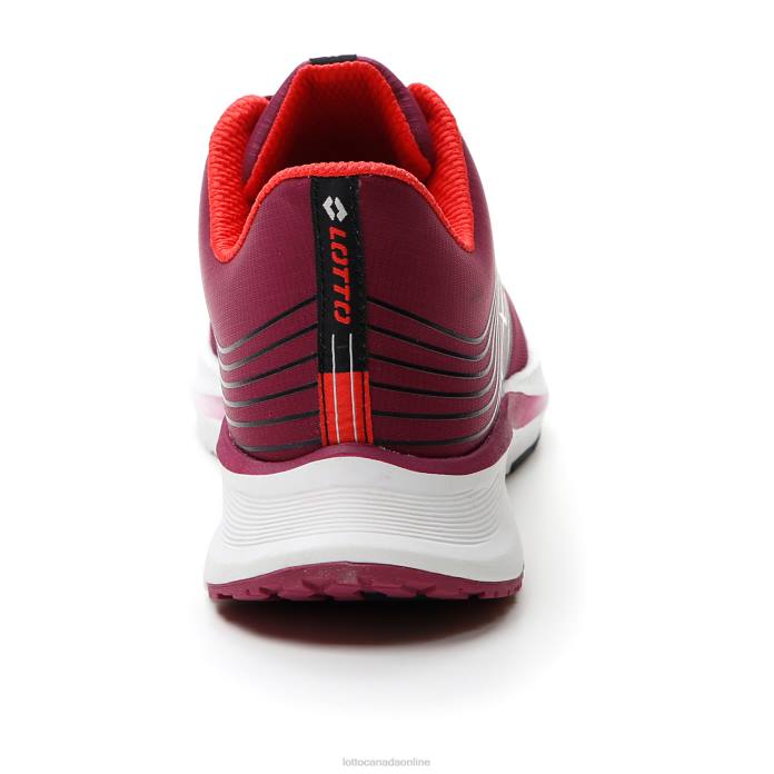 SPEEDEVO 700 II W PURPLE 228/RED FLUO/ALL BLACK Lotto Woman Shoes 0Z6F796
