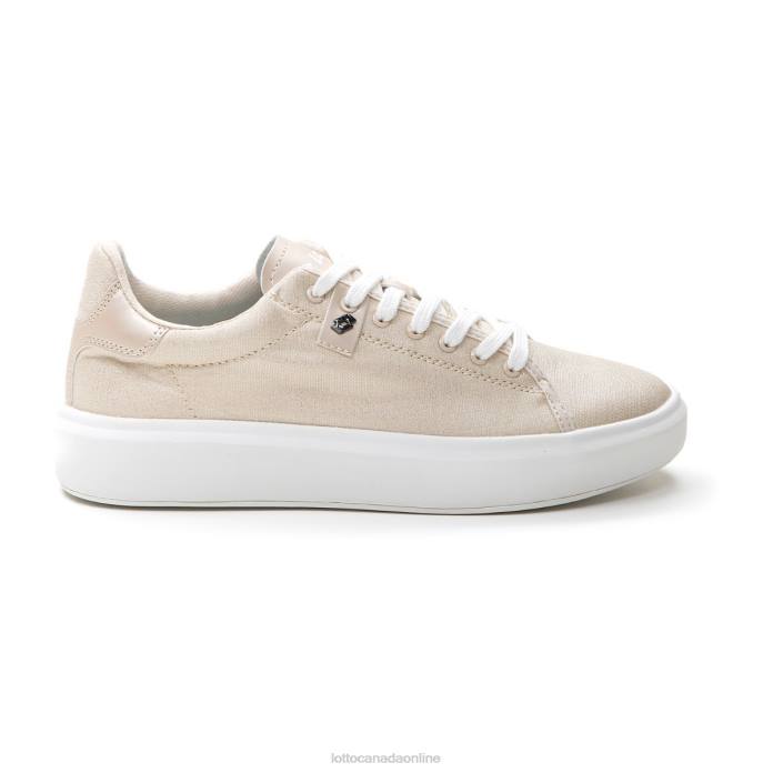 1973 AMF BOLD METAL CVS W TAPIOCA WHITE Lotto Woman Shoes 0Z6F732