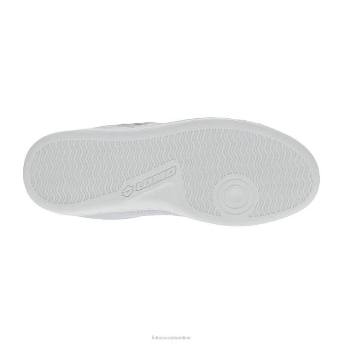 1973 AMF EVO VI NET W WHITE/ROSETTE Lotto Woman Shoes 0Z6F744