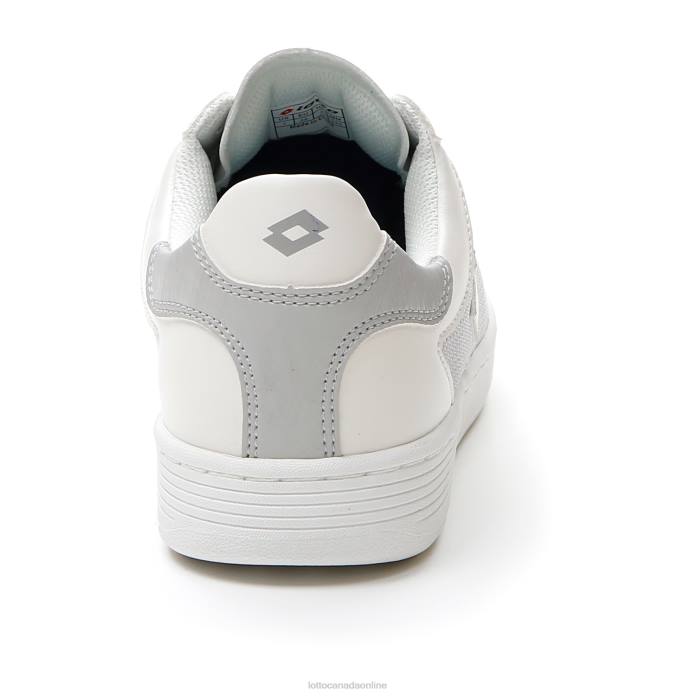 1973 AMF EVO VI NET W WHITE/VAPOR GRAY Lotto Woman Shoes 0Z6F748