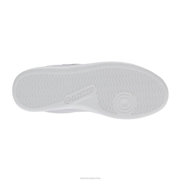 1973 AMF EVO VI NET W WHITE/VAPOR GRAY Lotto Woman Shoes 0Z6F748