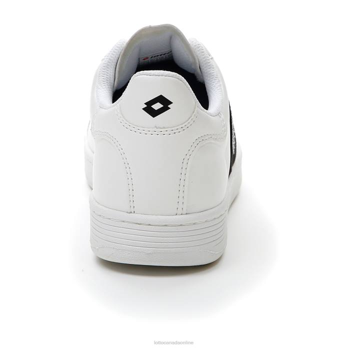 1973 EVO IV DIAMONDS W ALL WHITE/ALL BLACK Lotto Woman Shoes 0Z6F722