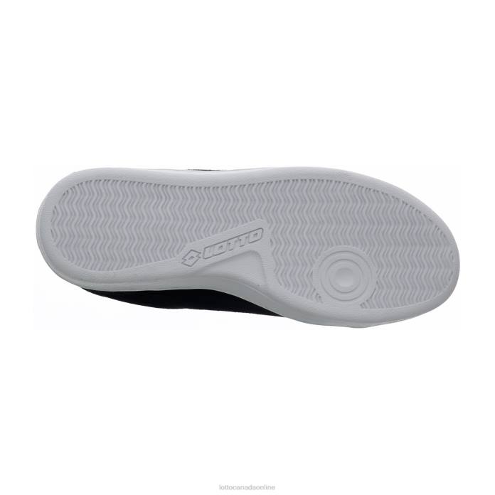 1973 EVO SUE W ALL BLACK/WHITE Lotto Woman Shoes 0Z6F751